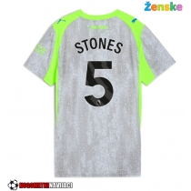 Ženske Nogometnih dresov Manchester City John Stones #5 Tretji 2025-26 Kratki rokavi